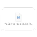 Ye vs. the People (starring TI as the People) - Kanye West
