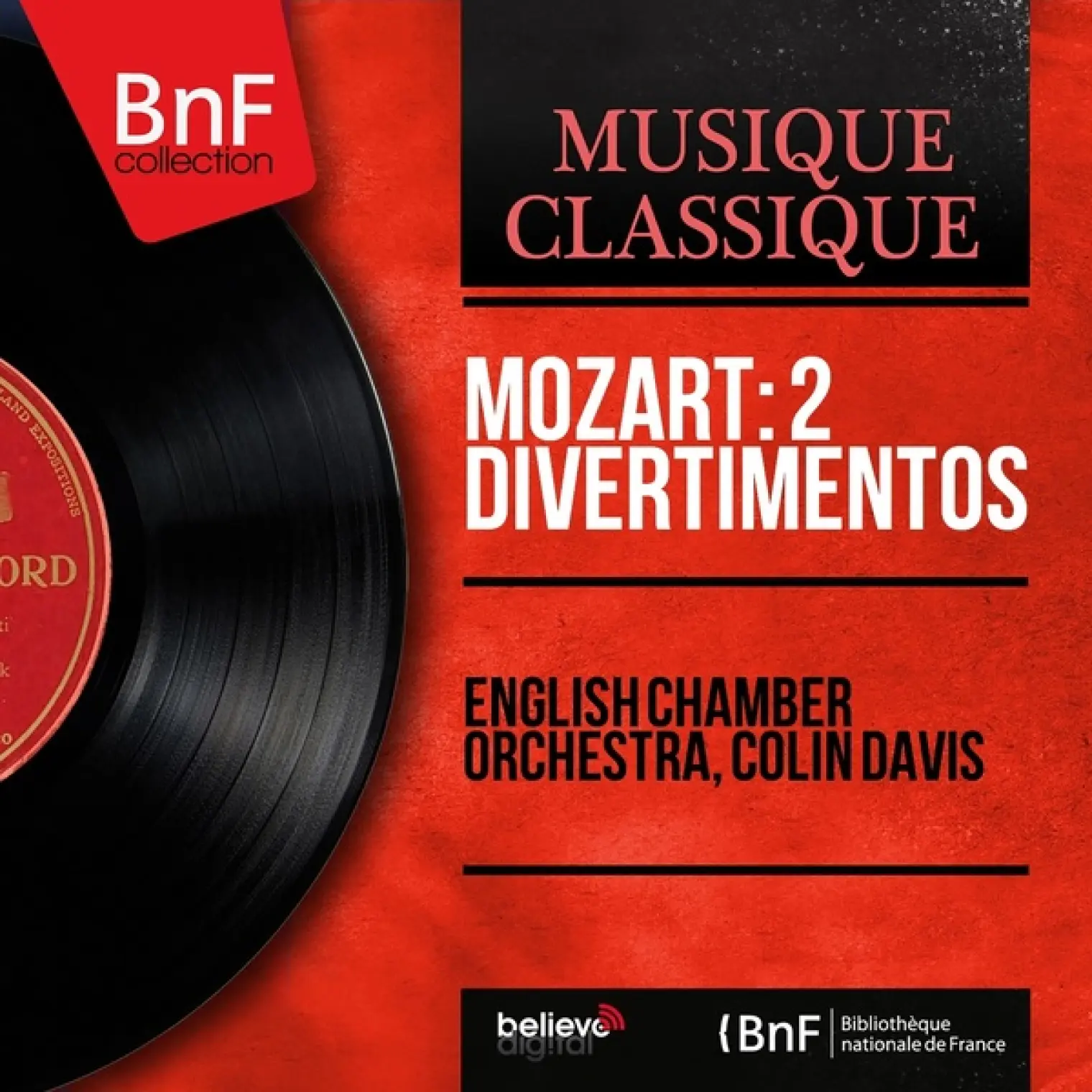 Mozart: 2 Divertimentos (Mono Version) -  English Chamber Orchestra 