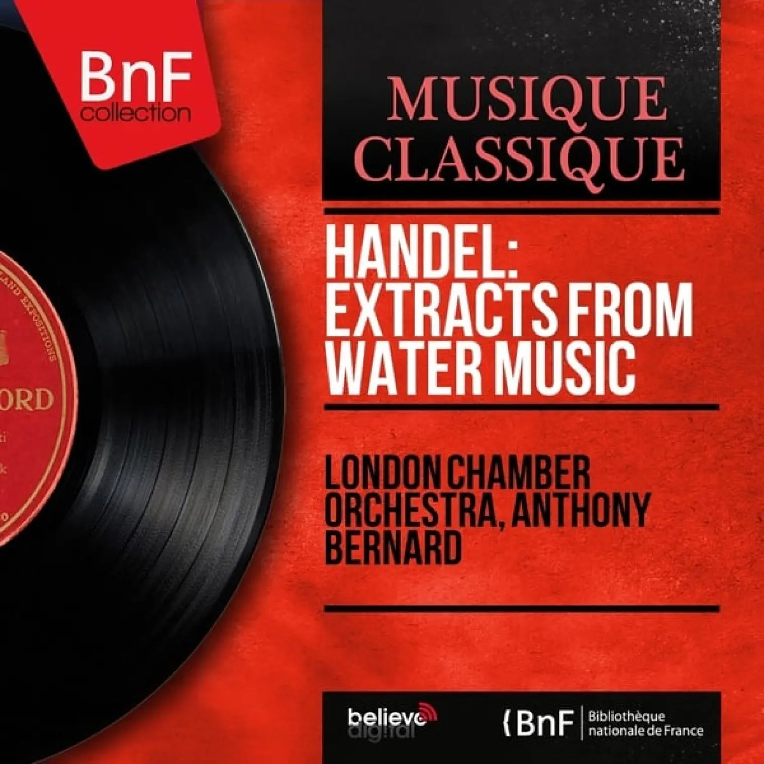 Handel: Extracts from Water Music (Mono Version) -  London Chamber Orchestra 