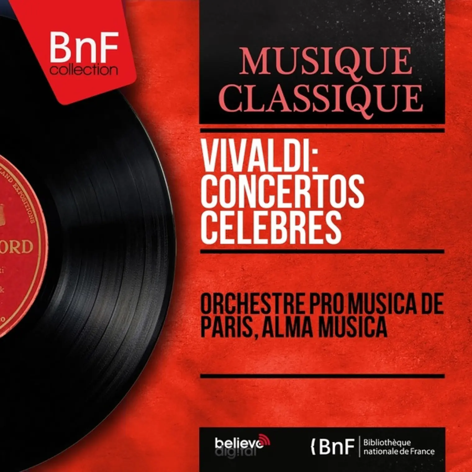 Vivaldi: Concertos célèbres (Mono Version) -  Orchestre Pro Musica de Paris 