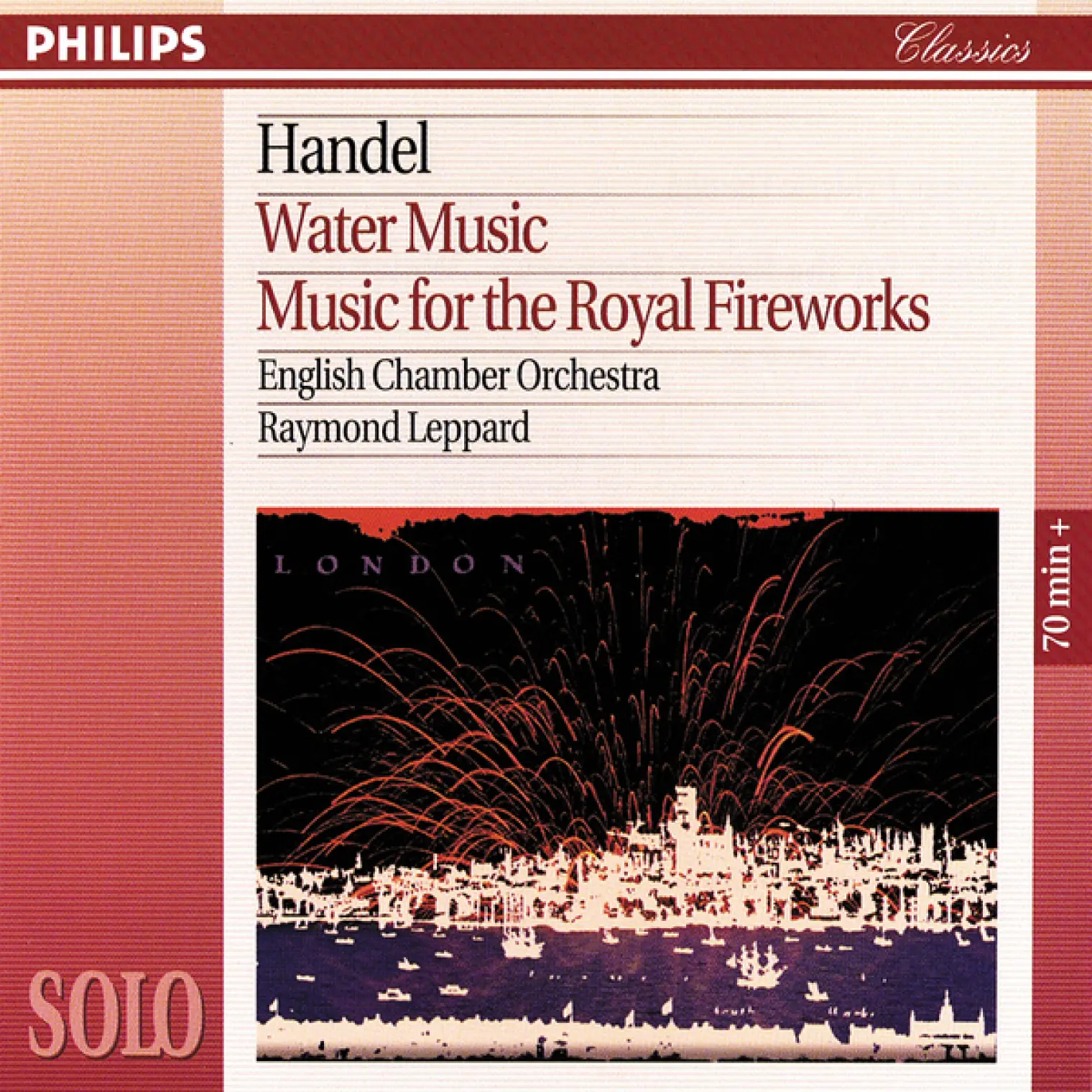 Handel: Water Music/Music for the Royal Fireworks -  English Chamber Orchestra 