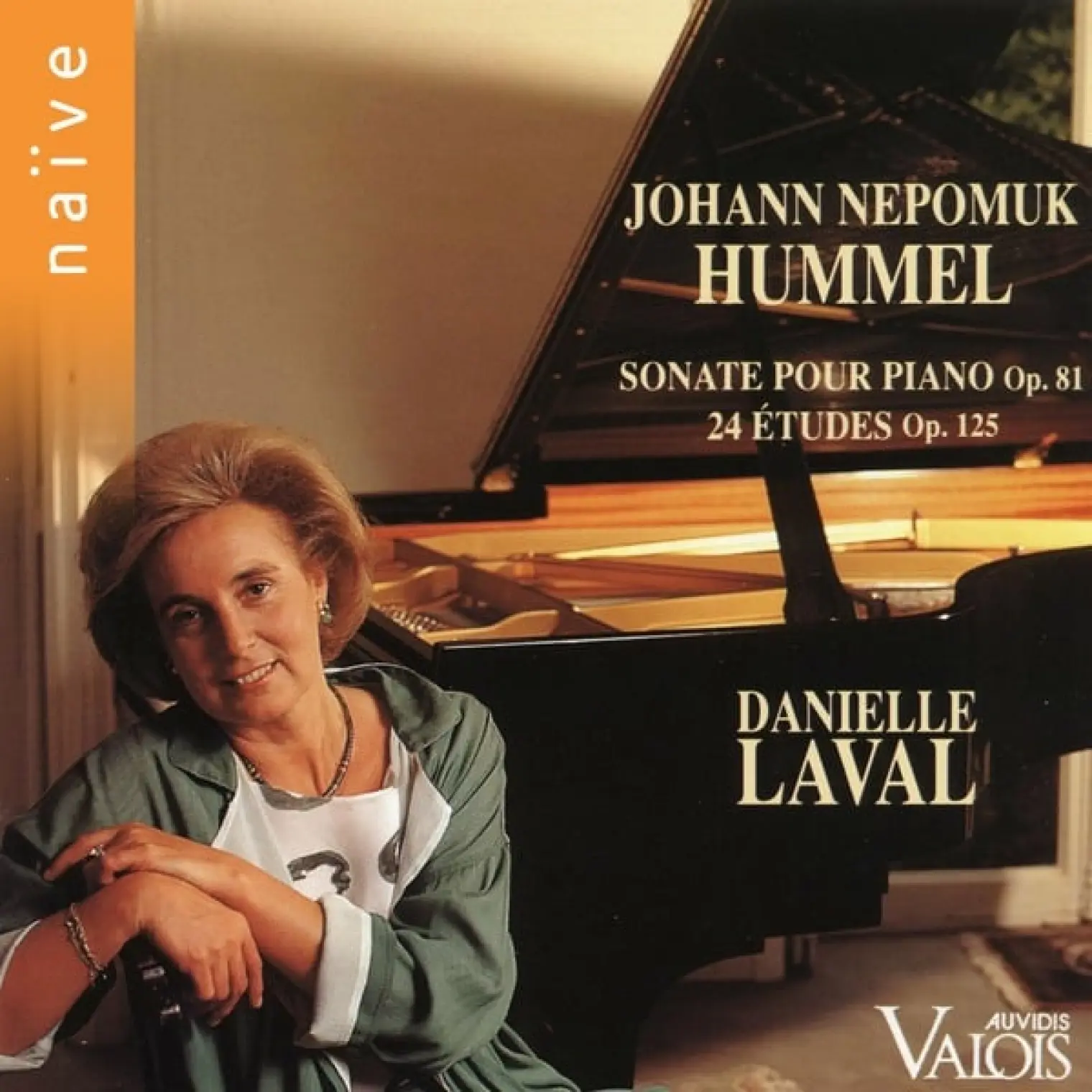 Hummel: Sonate pour piano Op. 81 & 24 études -  Danielle Laval 