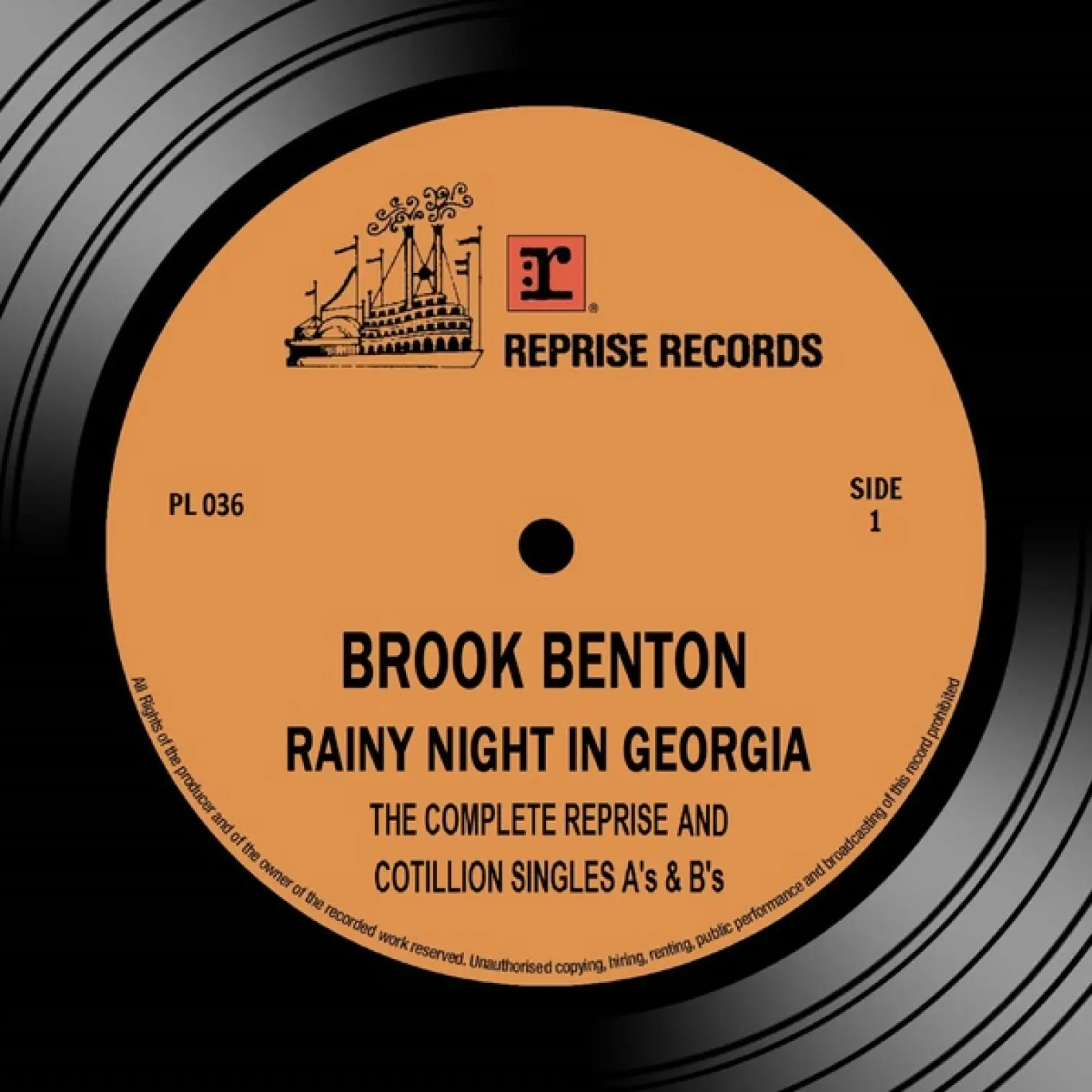 Rainy Night in Georgia: The Complete Reprise & Cotillion Singles A's & B's -  Brook Benton 