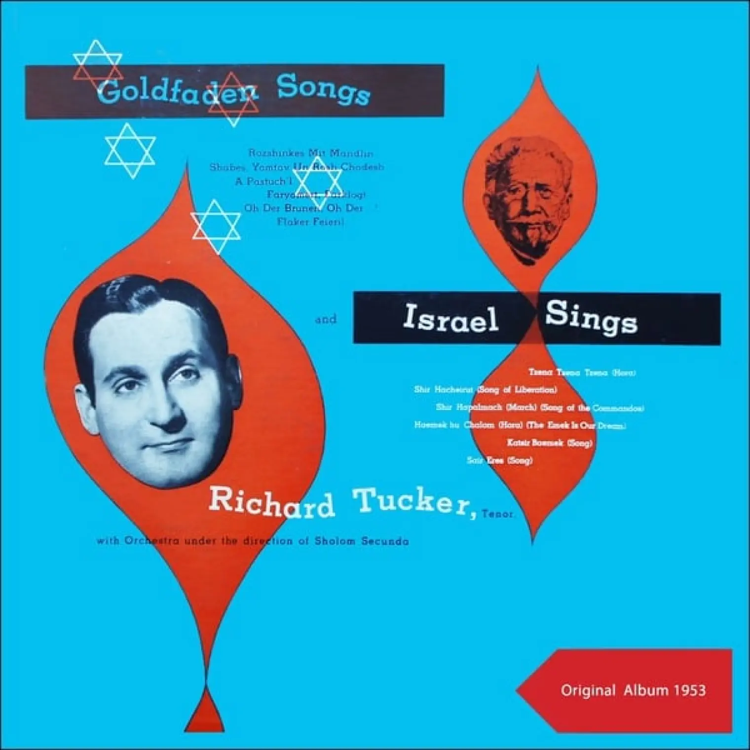 Israel Songs - Goldfaden Songs (Original Album 1953) -  Richard Tucker 