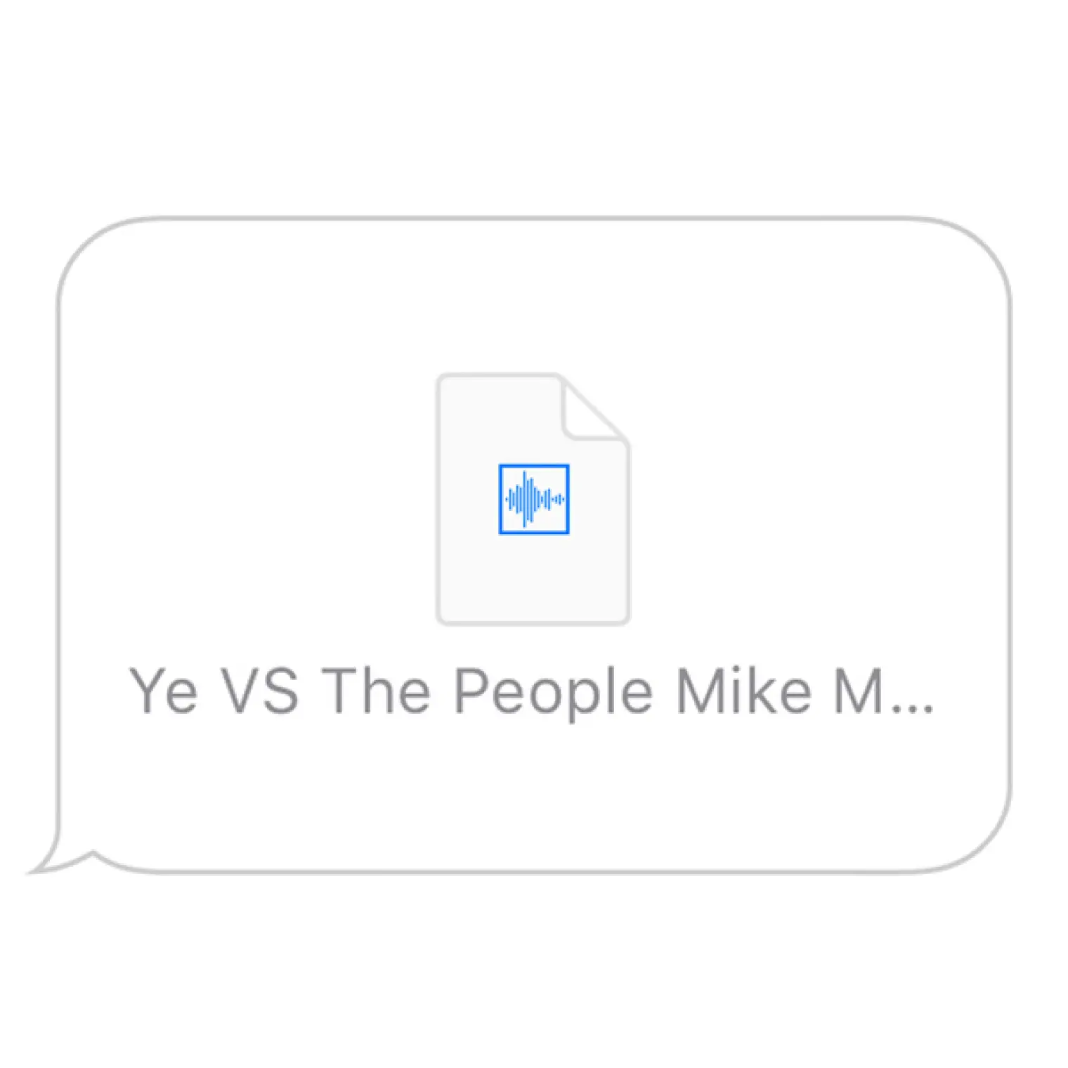 Ye vs. the People (starring TI as the People) -  Kanye West 