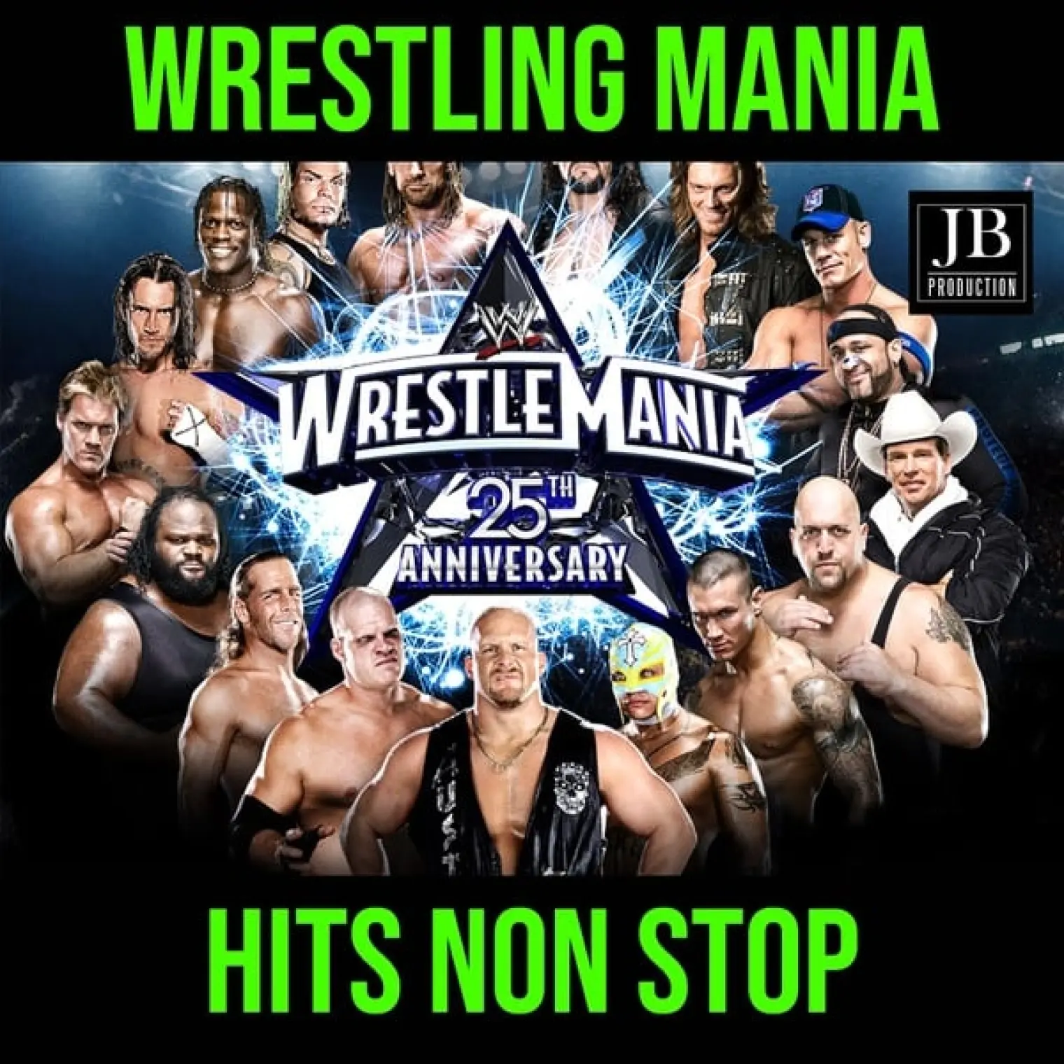 Wrestling Mania Medley : Batista / Jump / We Are the Champion / Eyes Without a Face / Light My Fire / Living on a Prayer / The Look / Smoke on the Water / I Want It All / Hold the Line / Shine on You Crazy Diamond / Space Oddity / Whole Lotta Love / The P -  Silver 