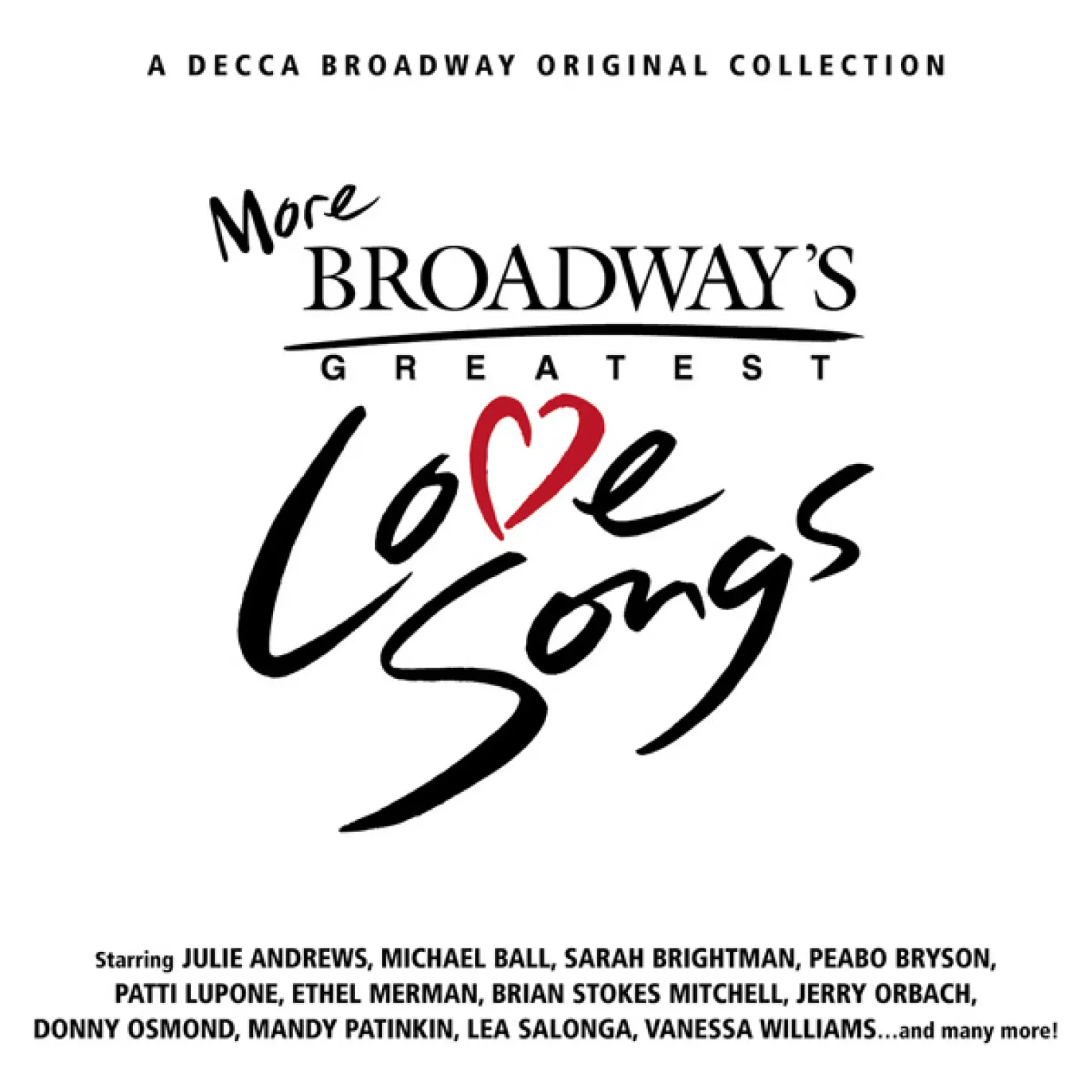 More Broadway Love Songs -  Various Artists 