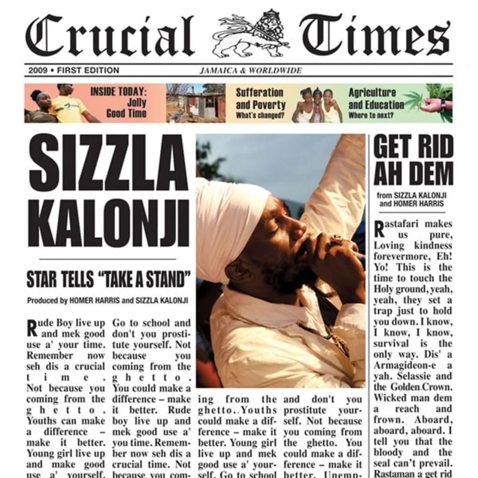 Crucial Times -  Sizzla 