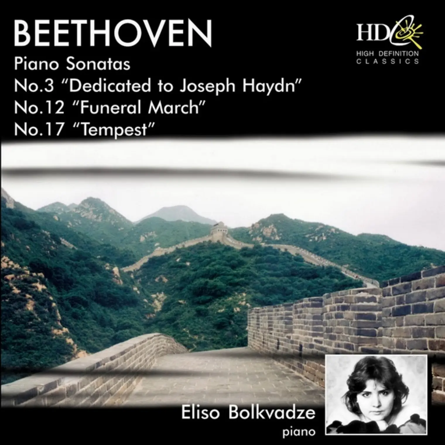 Piano Sonata No.3, Dedicated to Joseph Haydn; Piano Sonata No.12, Funeral March; Piano Sonata No.17, Tempest -  Eliso Bolkvadze 