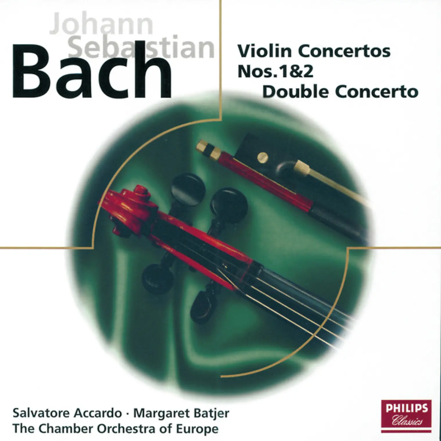Bach, J.S.: Violin Concertos/Double Concerto -  Salvatore Accardo 