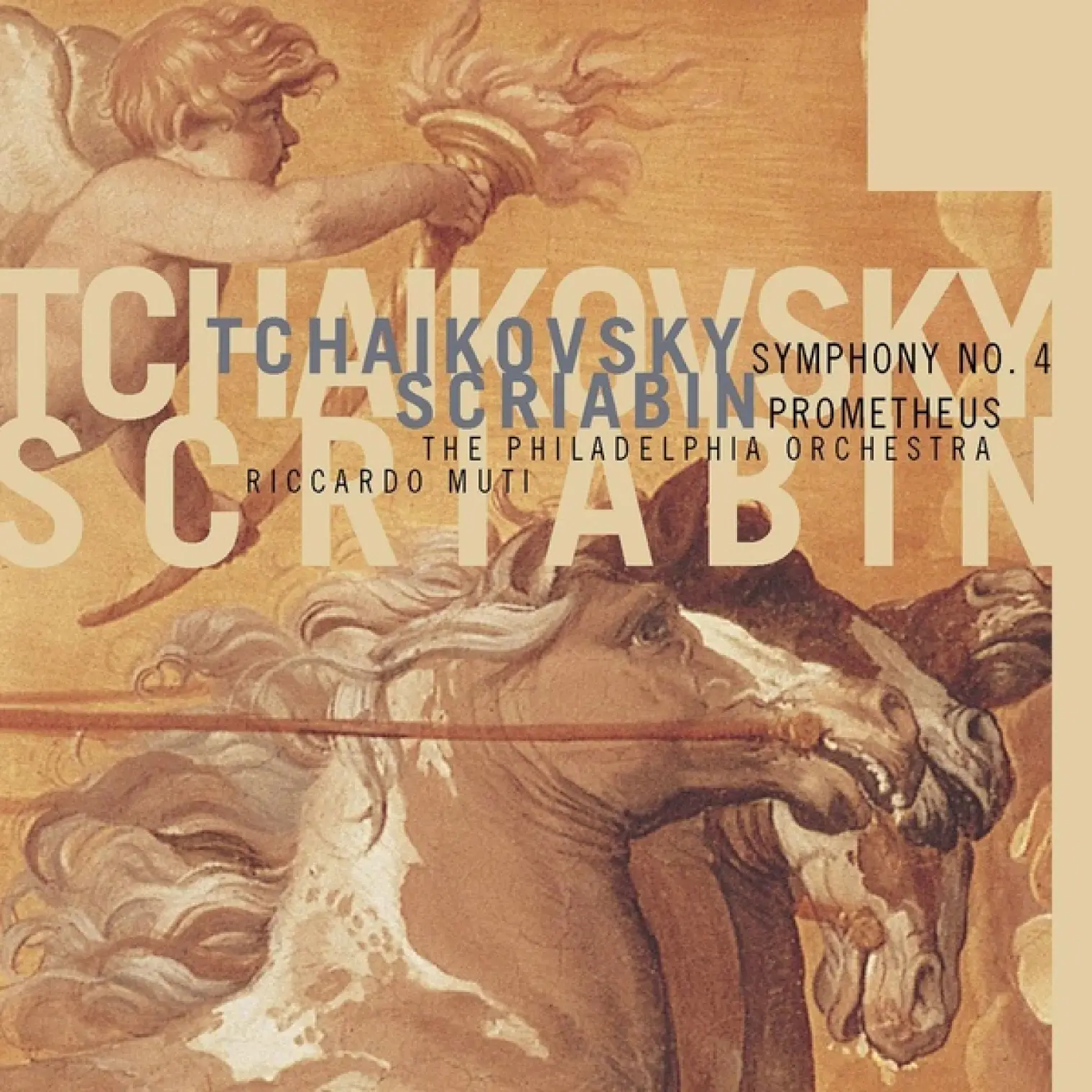 Tchaikovsky: Symphony No. 4 - Scriabin: Symphony No. 5 "Prometheus" -  Philadelphia Orchestra 