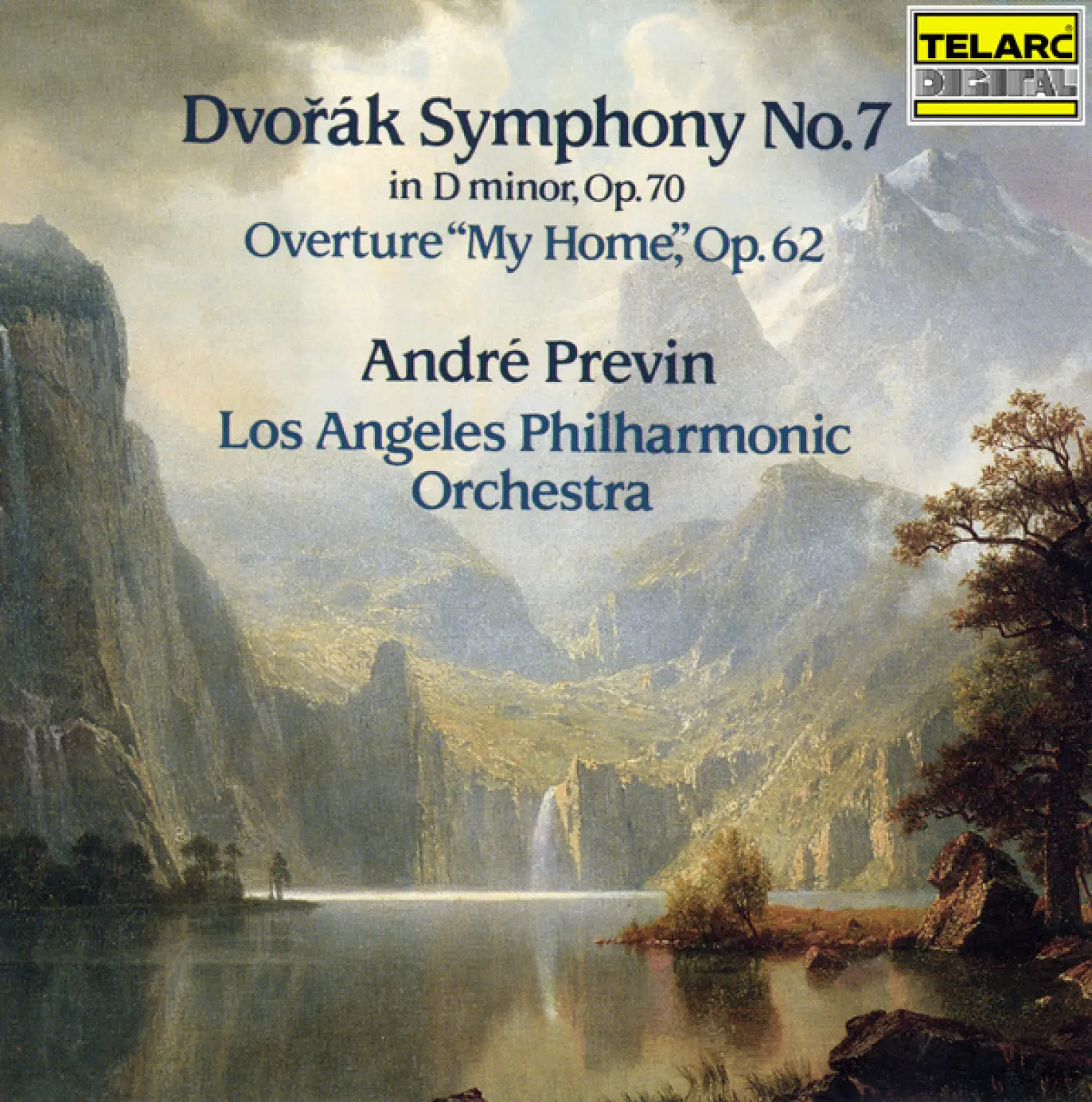 Dvořák: Symphony No. 7 in D Minor, Op. 70, B. 141 & Overture, Op. 62, B. 125a "My Home" -  André Previn 