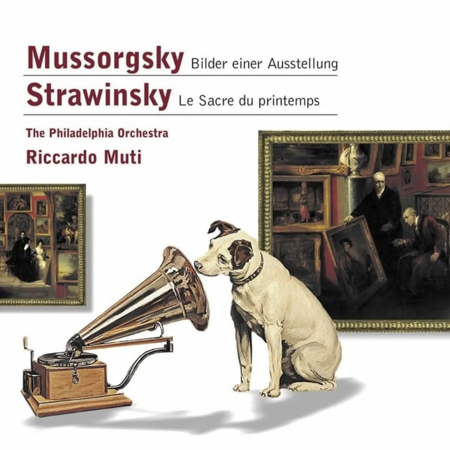 Mussorgsky: Bilder einer Ausstellung - Stravinsky: Le Sacre du printemps -  Philadelphia Orchestra 