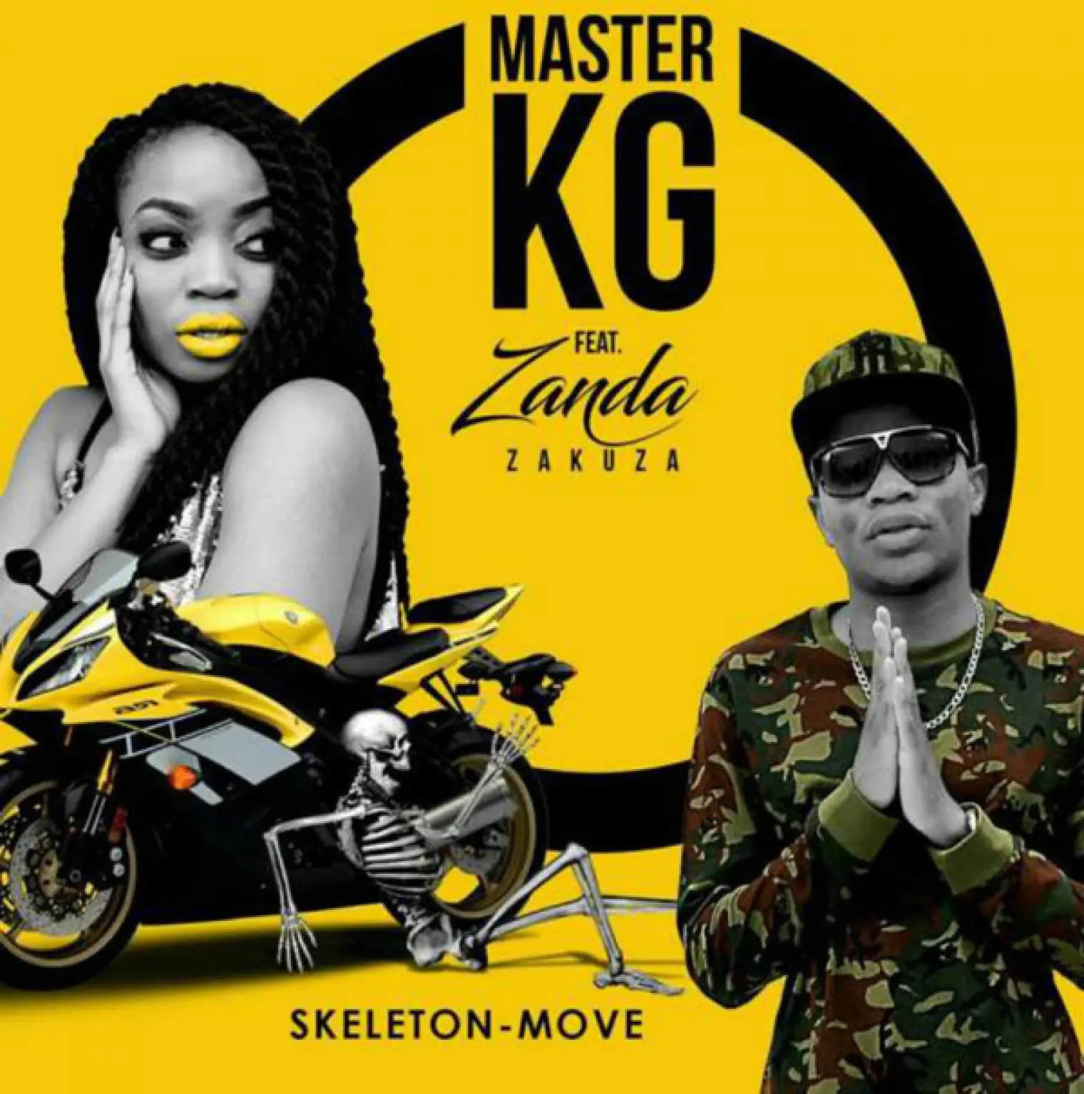 Skeleton Move (feat. Zanda Zakuza) -  Master KG 