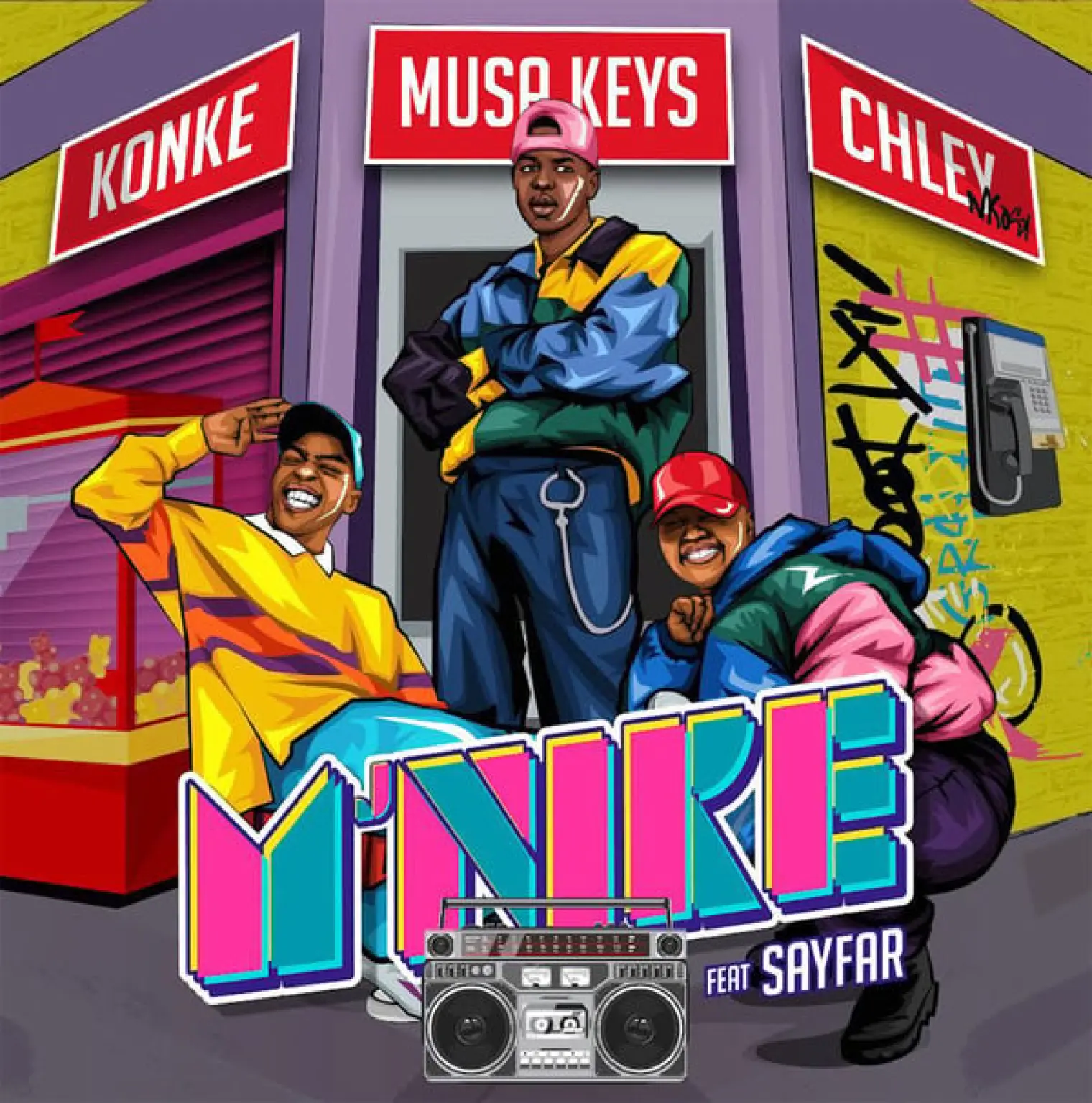 M'nike (Radio Edit) -  Konke 