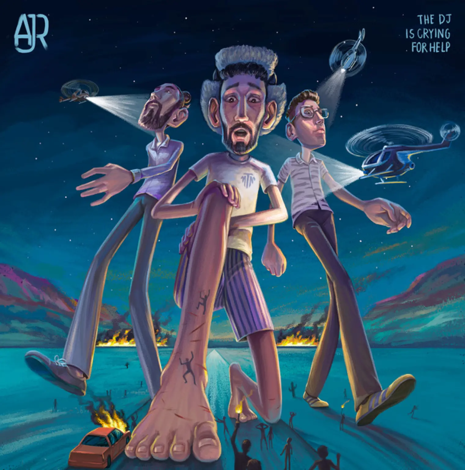 The DJ Is Crying For Help -  AJR 