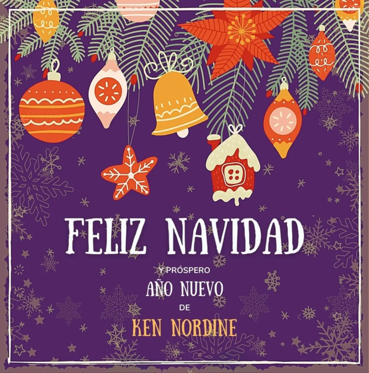 Feliz Navidad y próspero Año Nuevo de Ken Nordine -  Ken Nordine 