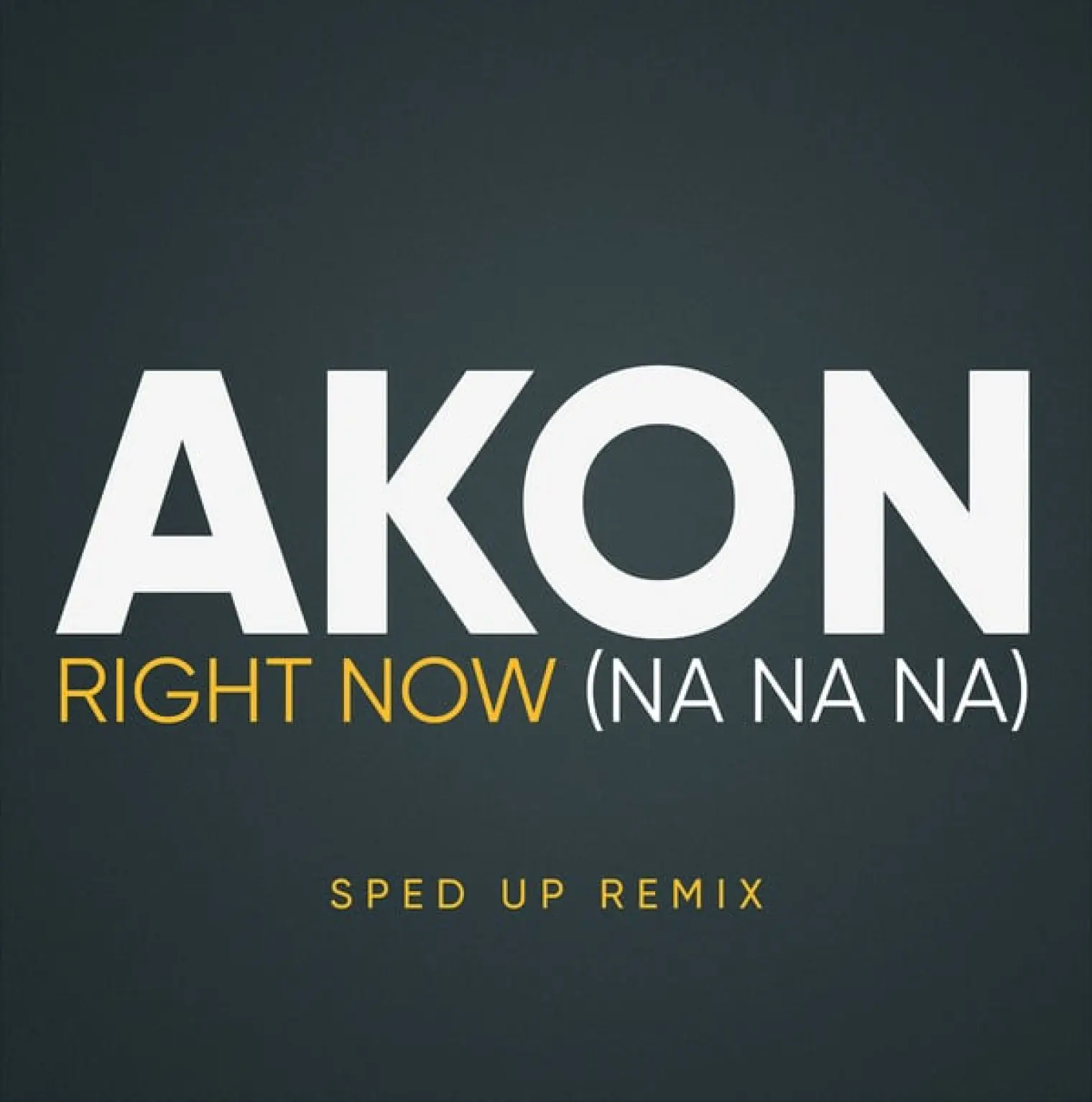 Right Now (Na Na Na) -  Akon 