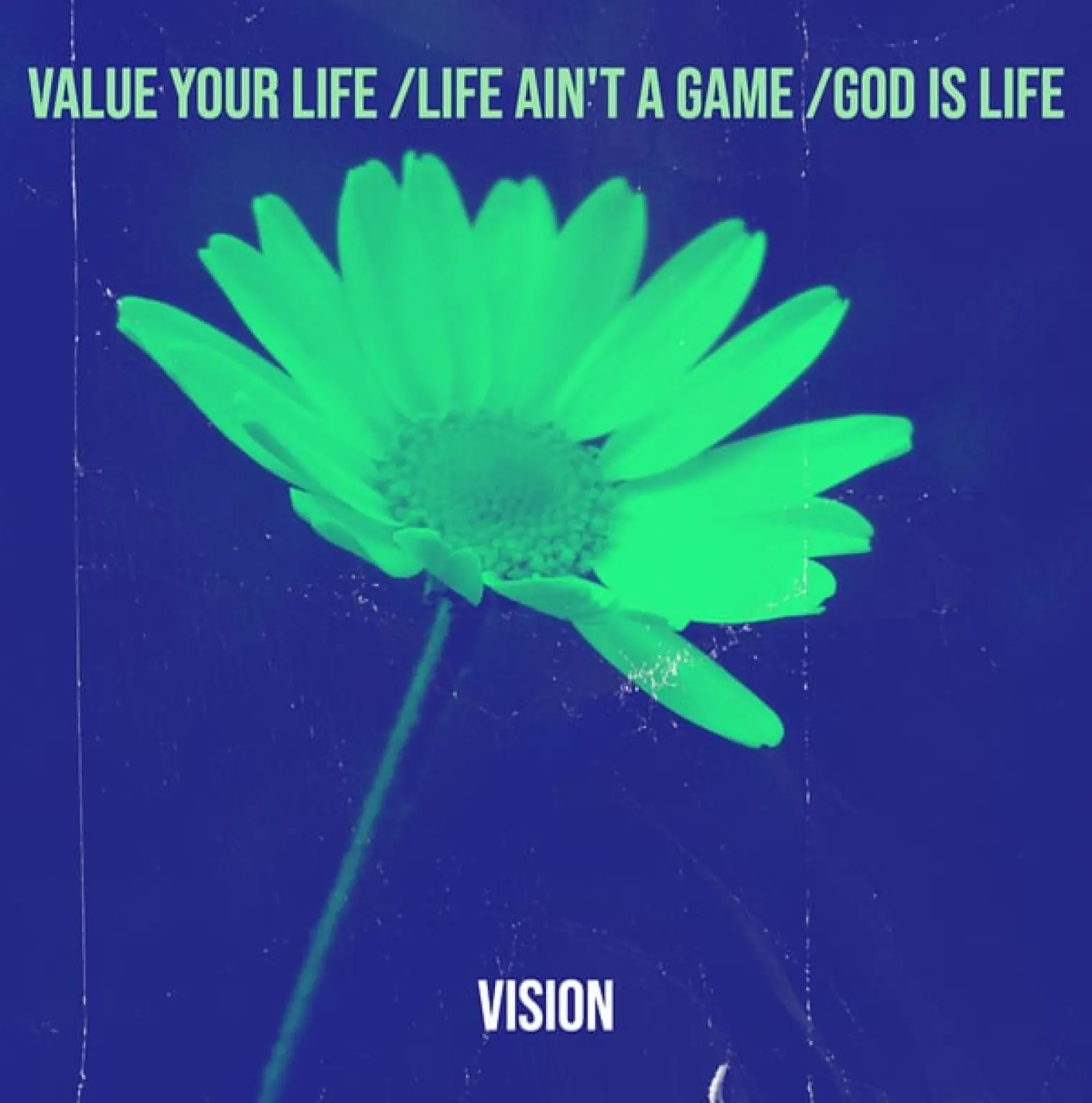 Value Your Life /Life Ain't a Game /God Is Life -  Vision 