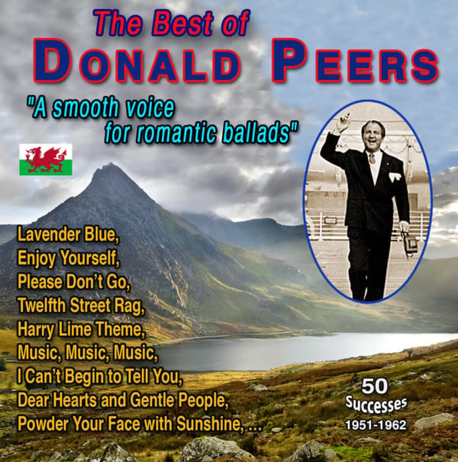 Donald Peers "A smooth voice for romantic ballads" (50 Successes 1951-1962) -  Donald peers 