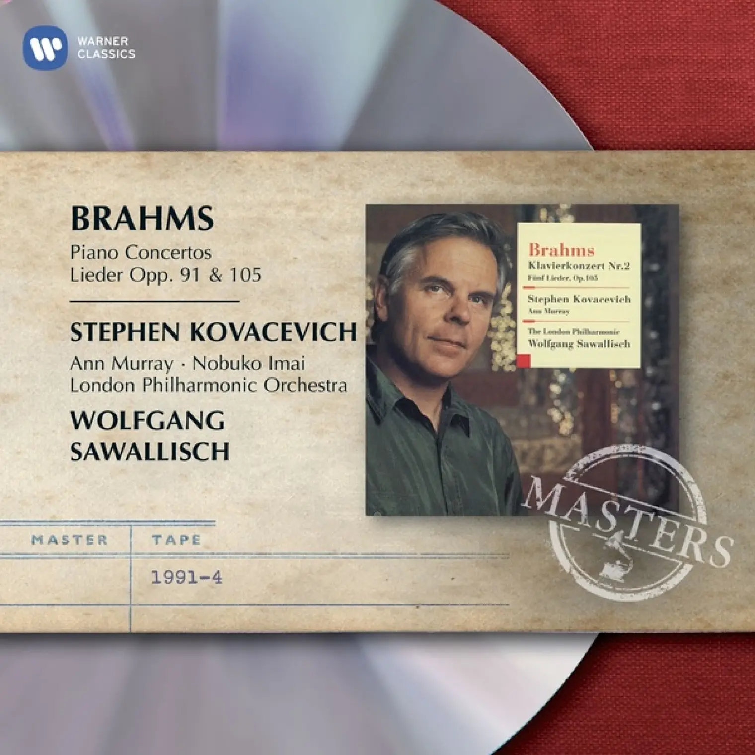 Brahms: Piano Concertos -  Stephen Kovacevich 