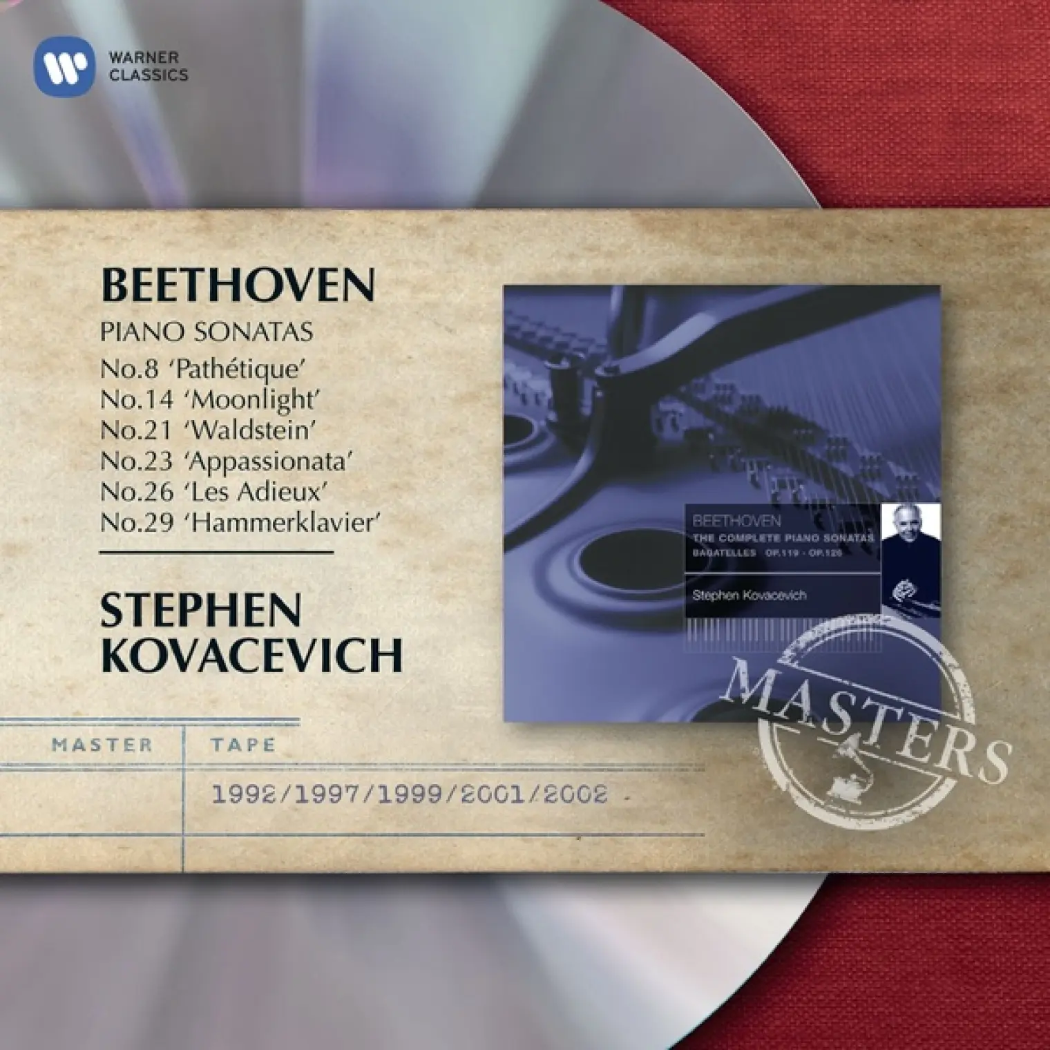 Beethoven: Popular Piano Sonatas -  Stephen Kovacevich 