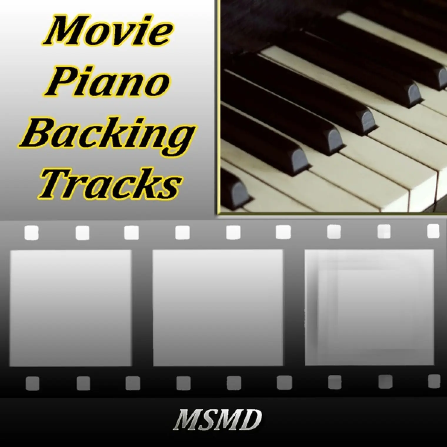 Movie Piano Backing Tracks (The Best Collection) -  Msmd 
