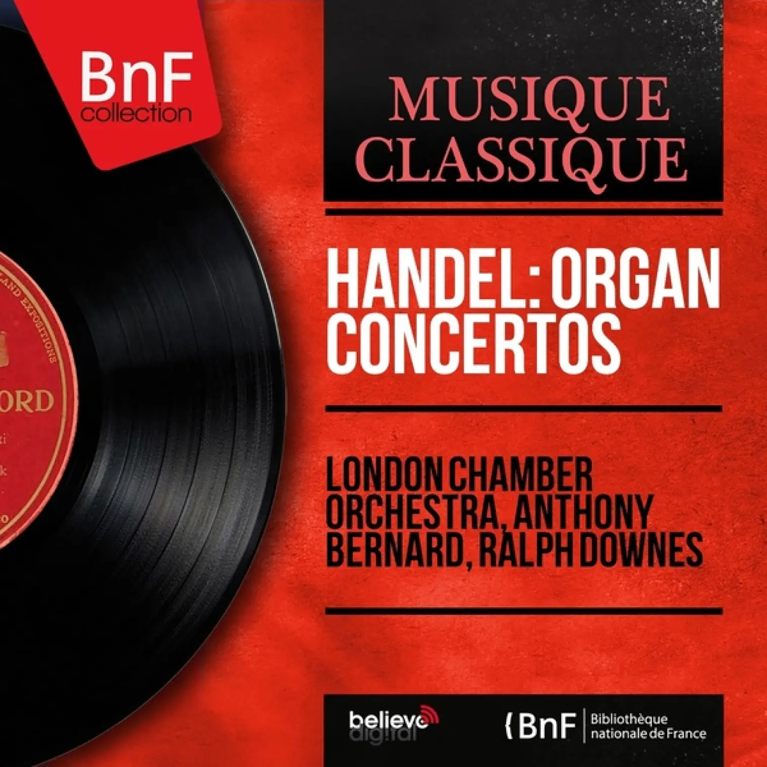 Handel: Organ Concertos (Mono Version) -  London Chamber Orchestra 